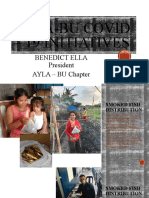 AYLA-BU COVID - 19 Initiatives