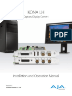 Kona LH: Installation and Operation Manual