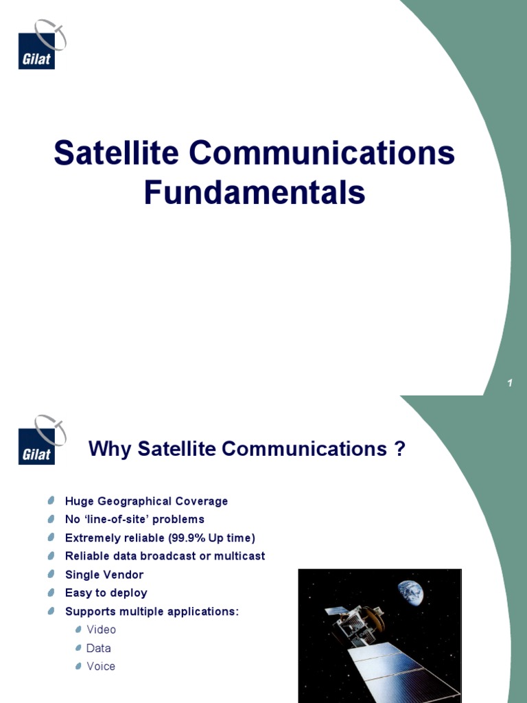 Satellite Communications Overview Guide | PDF | Satellite ...