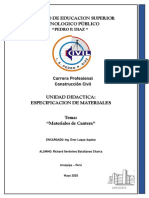 Informe - Materiales de Cantera PDF