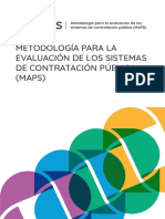 MAPS Metodologia Evaluacion Sistemas Contratacion Publica PDF