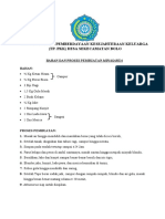 Proses Pembuatan Minasarua