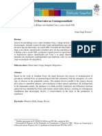 O observador contemporâneo à luz do século XIX