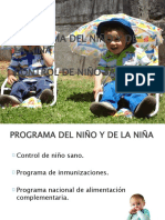 Programa Del Niño