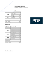 Sewer &waste Drainage System: 2.1 Daily Sewer & Waste Discharge Unit Sizing Bed Room 01 Typical For Type A, B, C, D