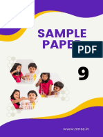 Grade 9 Sample Questions Paper 