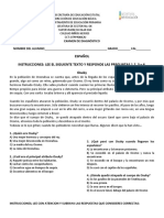 ExamenDiagnostico6to Grad - Niños Héroes