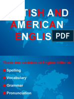 British and American English Differences