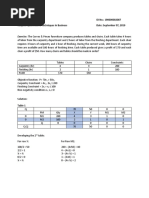 AArado - Simplex Method Quiz