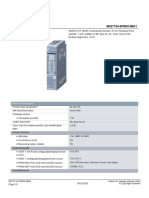 Data Sheet 6ES7134-6FB00-0BA1: General Information