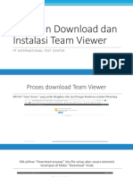 Panduan Instalasi Team Viewer PDF