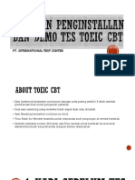 Panduan Instalasi Program TOEIC CBT From Home - 07102020 PDF