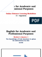 Academic Text Structure