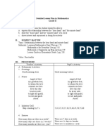 Detailed Lesson Plan in Math Grade 2