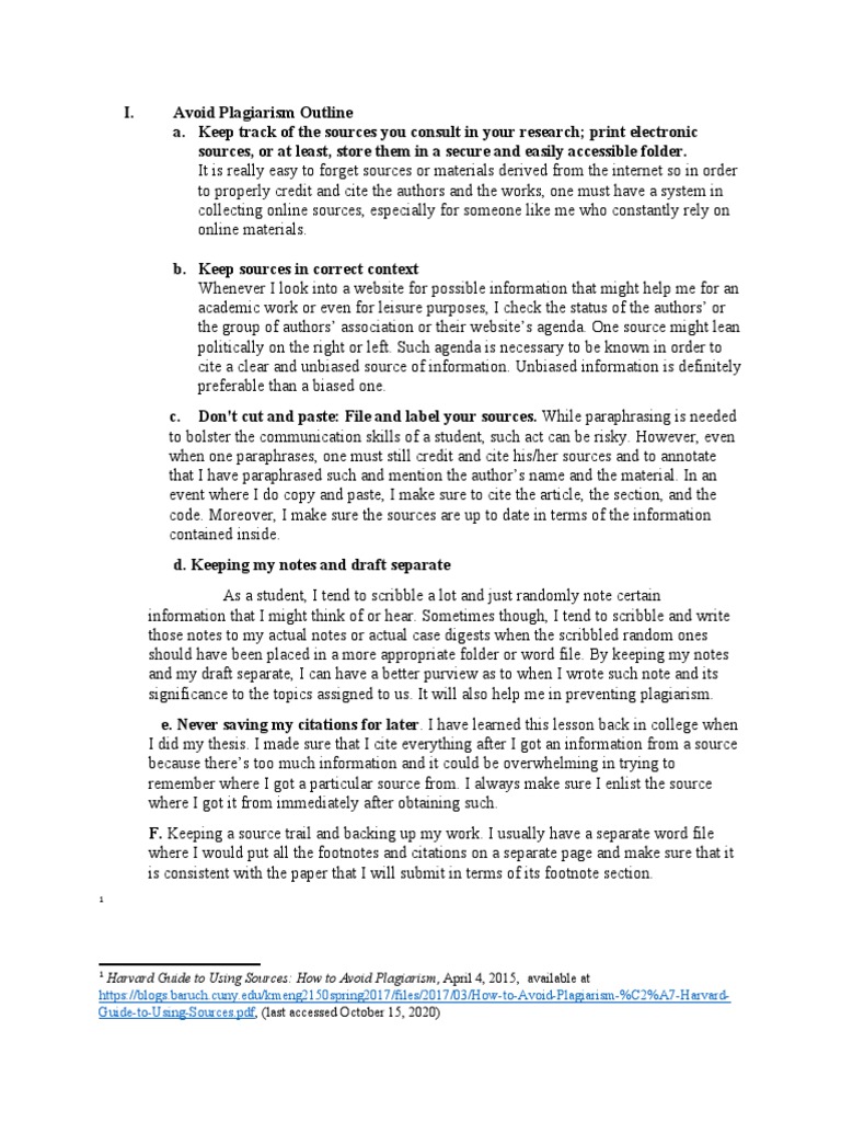 Tips to Avoid Plagiarism in Research | PDF | Bias | Plagiarism