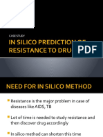 In Silico Prediction of Resistance To Drugs: Case Study