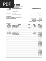 Bank Statement Template 1 