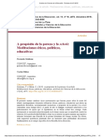 Archivos de Ciencias de La Educación - Revistas de La FaHCE PDF