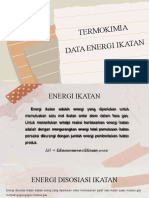 Termokimia (Energi Ikatan)