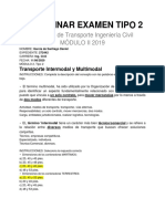 Transporte intermodal y multimodal examen