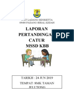 LAPORAN Pertandingan Catur 2019