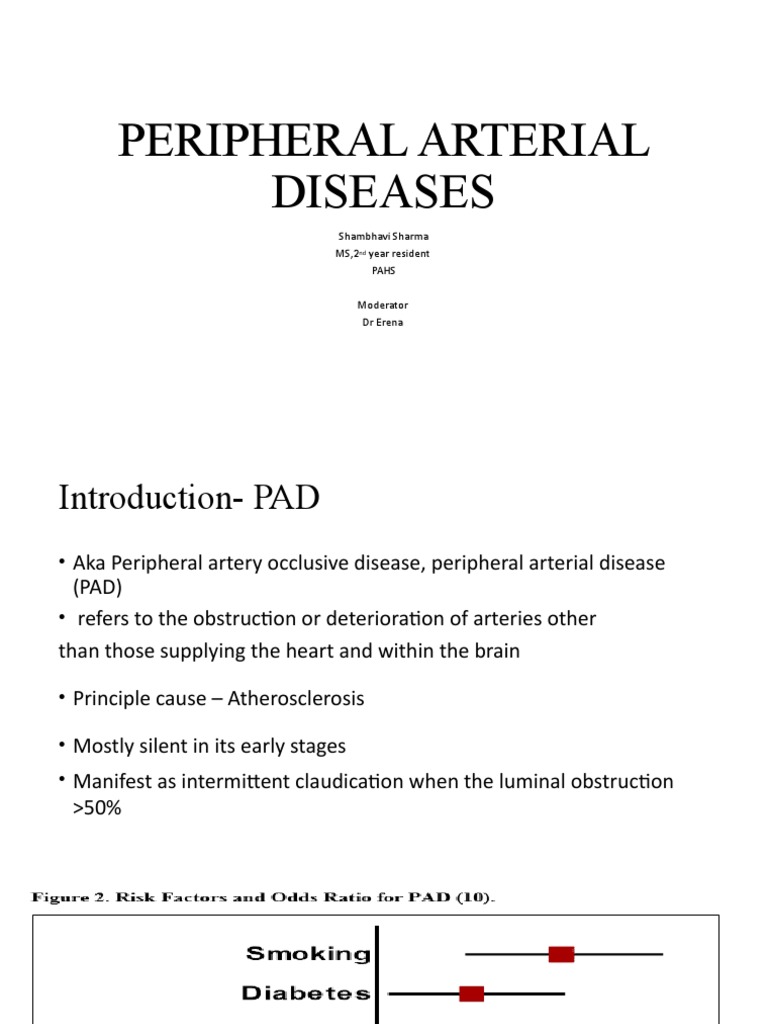 Peripheral Vascular Diseases - Final | PDF | Ischemia | Statin