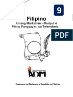 Fil9 Q1 Mod4 Piling-Pangyayari-sa-Telenobela Version3