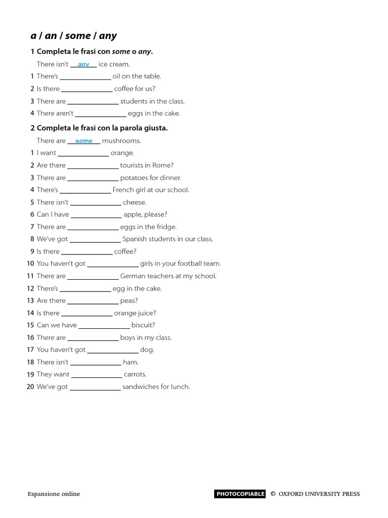 13 A An Some Any PDF | PDF | Cuisine | Food And Drink