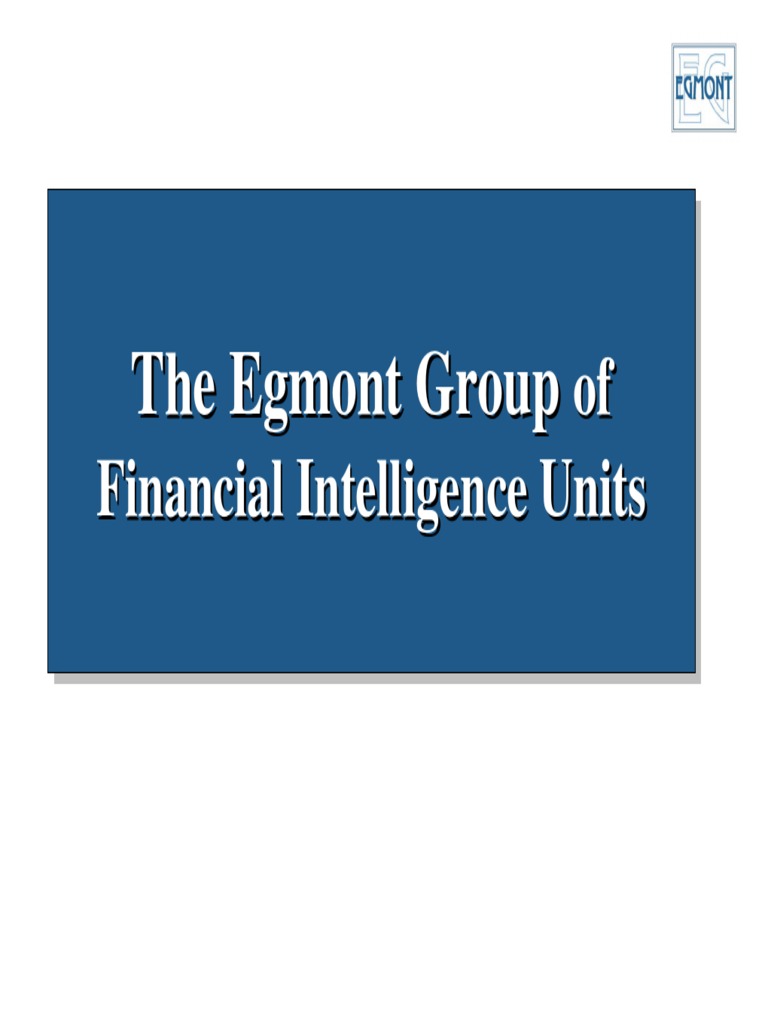 Understanding the Egmont Group and FIUs | PDF | National Security | Policy