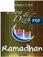 Kumpulan Doa & Dzikir Ramadhan PDF