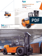 Doosan 11.0t 16.0t Diesel Forklifts Brochure