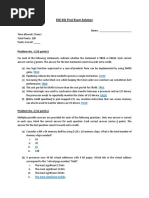 ECE 341 Final Exam Solution: Problem No. 1 (10 Points)