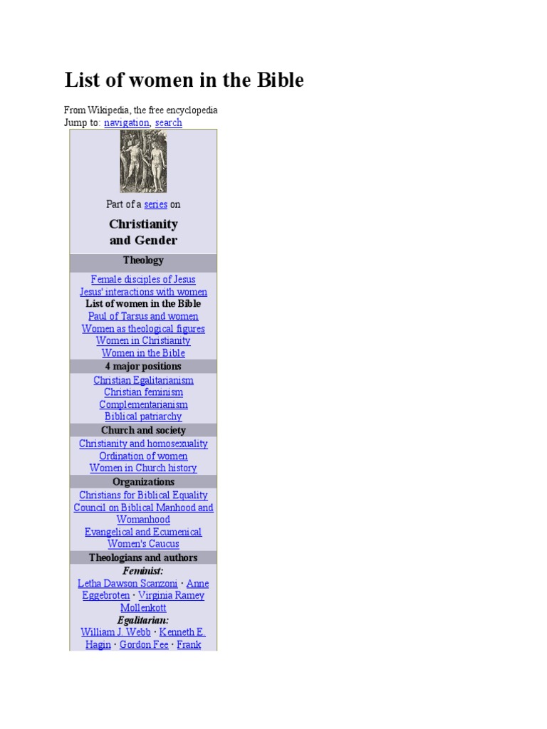 List of women in the bible pdf david sarah