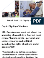 Fratelli Tutti 122: Dignity of The Poor