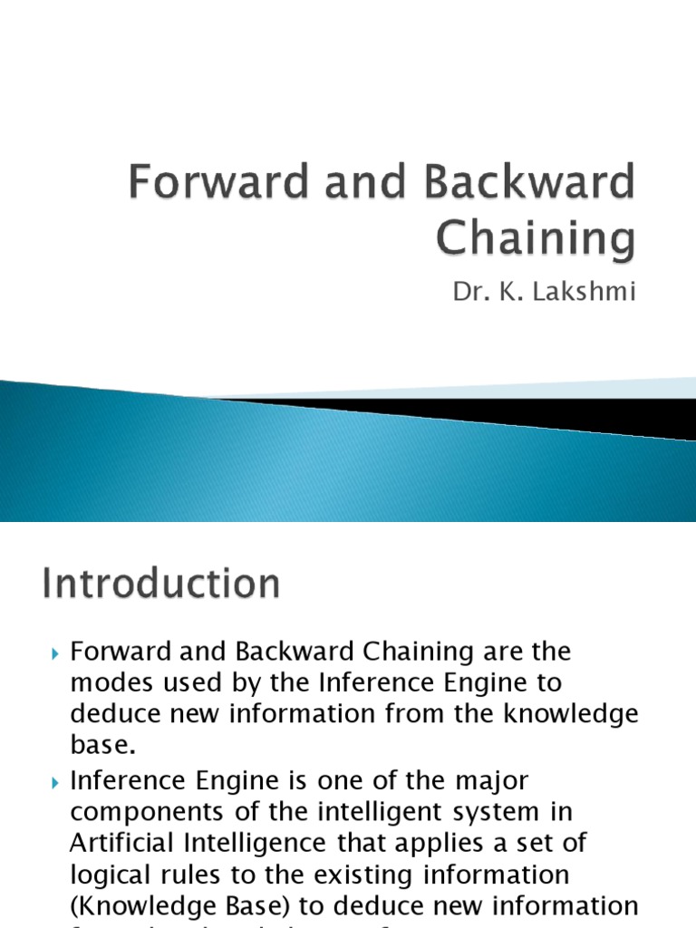 08 - Forward and Backward Chaining | PDF | Mathematical Logic ...