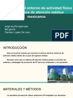 Assesing The Physical Activity Erviroment in Mexican Healthcare Setting