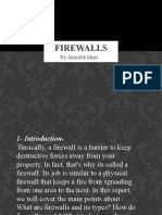 Firewalls: By-Saurabh Khan