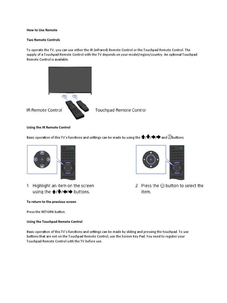 How To Use Remote Two Remote Controls | PDF | Mobile App | Computer Network