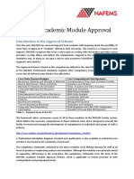 NAFEMS Academic Module Approval: Introduction To The Approval Scheme