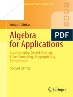 Algebra For Applications. Cryptography - Slinko A. - 2ed 2020 - 376p EN PDF