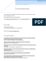 Application of Imaging Logging in Reservoir Geological Research PDF