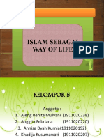 ISLAM SEBAGAI WAY OF LIFE