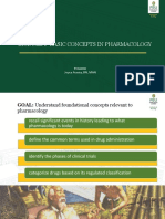 Module 1 Basics of Pharmacology PDF