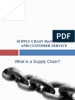 5 Supply Chain Management and Customer Service