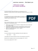 10 Exercices Corrigés Sur Le Moteur Asynchrone PDF