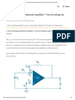 Non Inverting Operational Amplifier - Non Inverting Op Amp - Electrical4U PDF