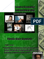 Factors That Lead To Economic Growth and Entrepreneurship