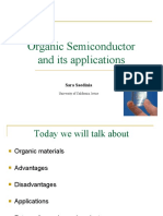 Organic Semiconductor and Its Applications: Sara Saedinia