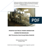 Job Sheet Praktek Electrical Power Generation 5 JP 22 Pebruari 2020 BKJT Kelas ELektrik Gen Brushless