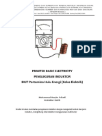 Job Sheet Basic Electricity 5 JP 18 Pebruari 2020 BKJT Kelas Elektrik